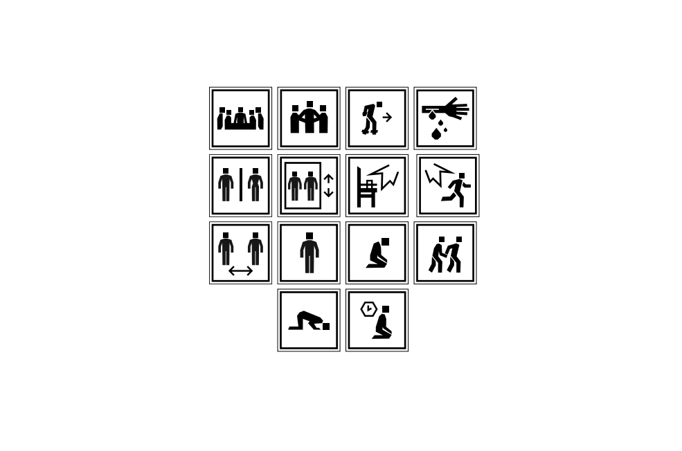 Miniamour - Pictogrammes dystopiques